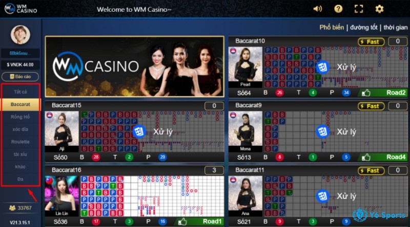 wm casino