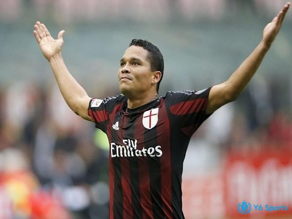 Carlos Bacca tiền đạo sở hữu khả năng ghi bàn ấn tượng