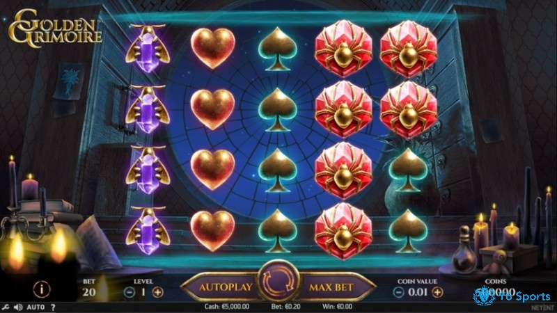 Những bước chơi cơ bản trong Game Golden Grimoire Slot dành cho người mới