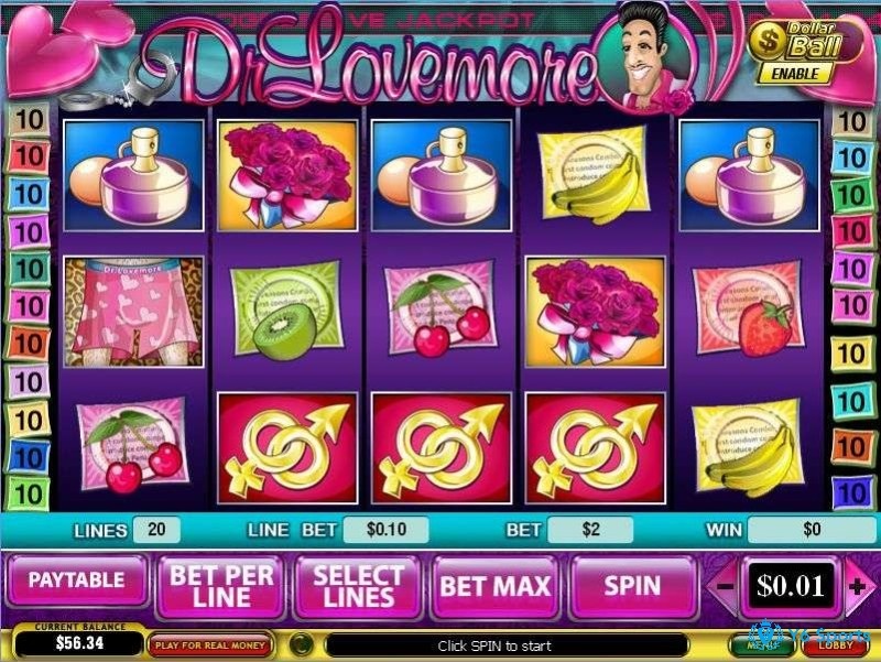 Lovemore game: Game slot tình yêu kinh điển trên cổng 868H