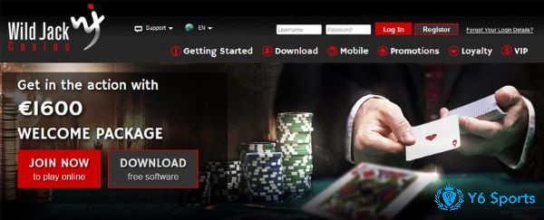 Tỷ lệ thưởng tại Wild jack casino