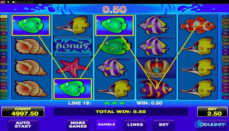 Wild shark slot là game có cách chơi đơn giản