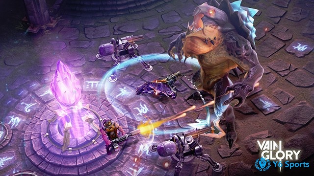 Phá trụ trong Vainglory để giành chiến thắng