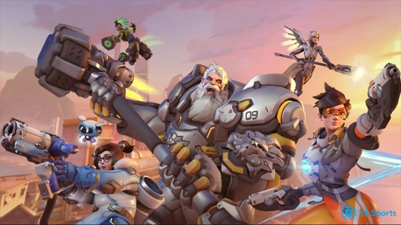 Lối chơi khi tải game overwatch rất sáng tạo