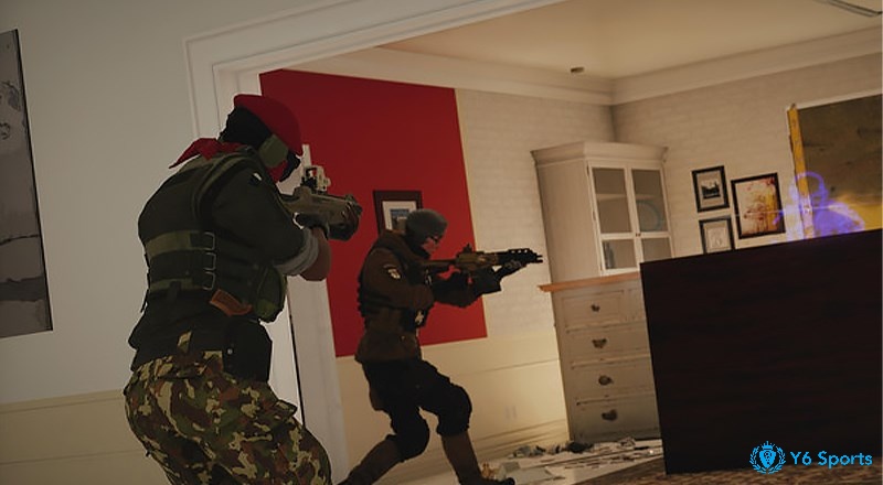 Rainbow Six Siege được chia ra làm 2 phe đặc nhiệm và lực lượng khủng bố