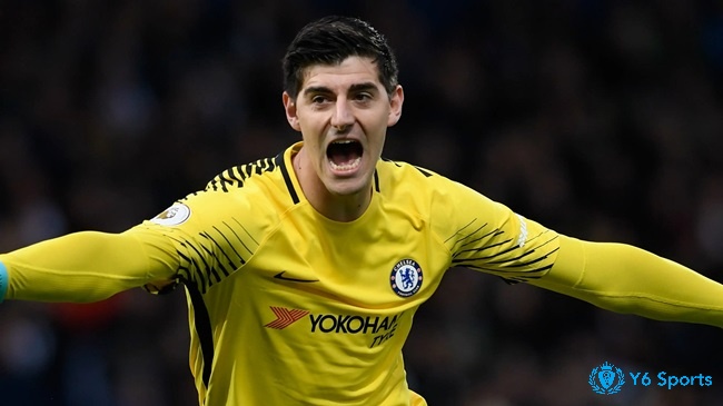 Courtois đã thi đấu xuất sắc, mang về cho The Blues danh hiệu vô địch ngoại hạng Anh