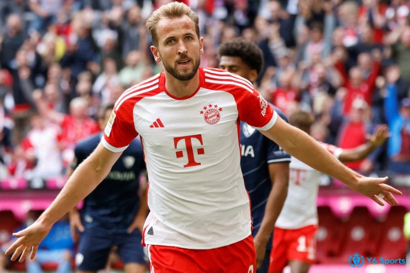 Harry Kane đang dẫn đầu danh sách top cầu thủ ghi bàn nhiều nhất Bundesliga mùa giải hiện tại