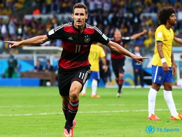 Miroslav Klose đang dẫn đầu danh sách top cầu thủ ghi bàn nhiều nhất World Cup