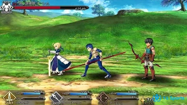 Fate/Grand Order sở hữu lối chơi nhập vai chiến thuật đầy độc đáo