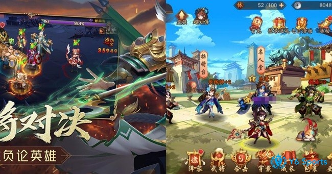 Junior Three Kingdoms có cốt truyện rõ ràng gắn liền với lịch sử Trung Quốc