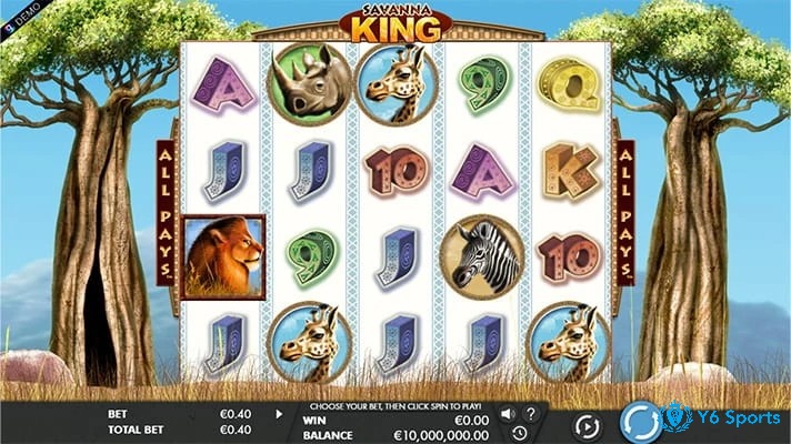 Đây là game slot có 5 cuộn quay với nhiều loại động vật