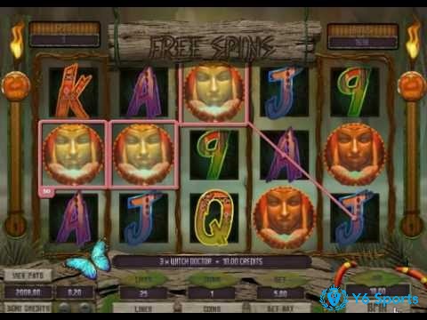 Đây là trò chơi slot 5 cuộn 3 hàng 25 hàng thanh toán với chủ đề thần bí