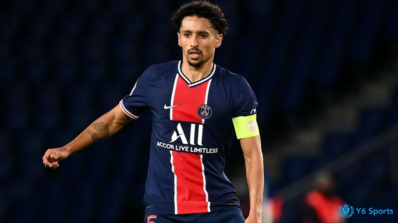 Top trung vệ hay nhất Ligue 1 - Marquinhos (PSG)