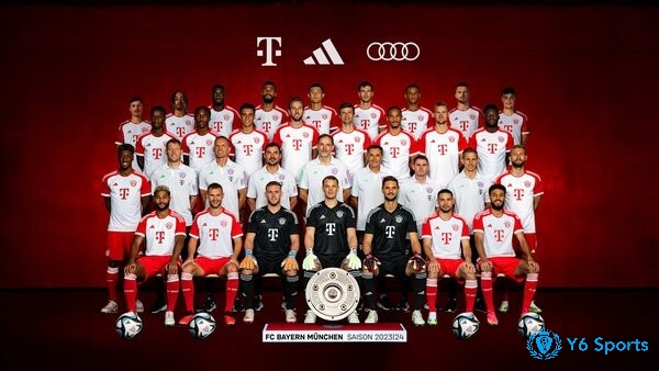 Đội hình thi đấu hiện tại của Bayern Munich với nhiều ngôi sao trẻ