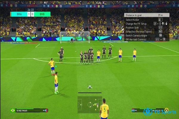 Game PES 2018 Mobile có lối chơi mô phỏng quản lý bóng đá vô cùng hấp dẫn