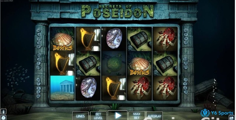 Secrets of Poseidon: Slot của World Match về đại dương