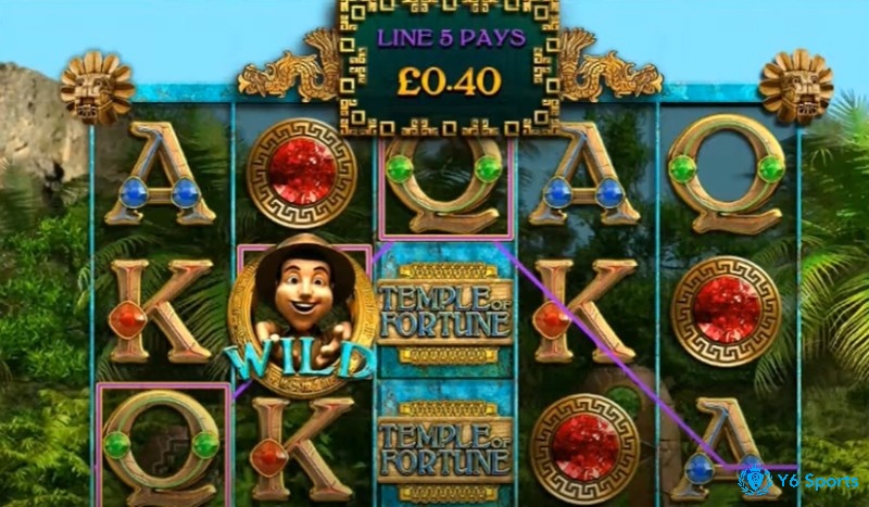 Biểu tượng wild trong game slot khảo cổ này giúp tăng cơ hội chiến thắng của bạn