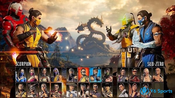 Mortal Kombat sở hữu hệ thống nhân vật đa dạng