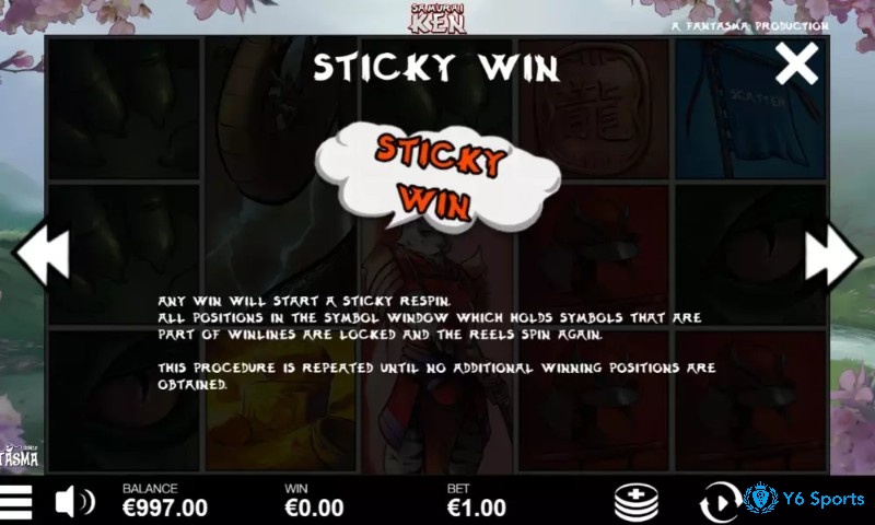 Sticky Win là các vòng quay lại giúp tăng khả năng chiến thắng