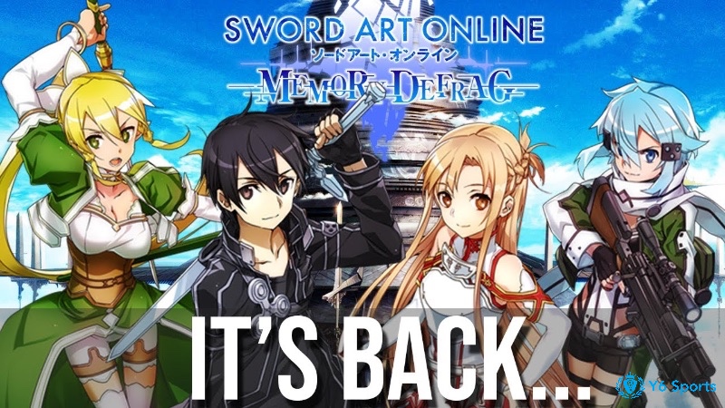 Sword Art Online: Memory Defrag là trò chơi giải trí dựa vào 1 bộ truyện anime đầy sống động