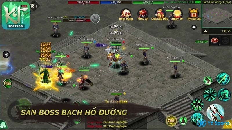 Một cái tên không thể thiếu trong danh sách game lậu mobile là Kiếm Thế Lậu