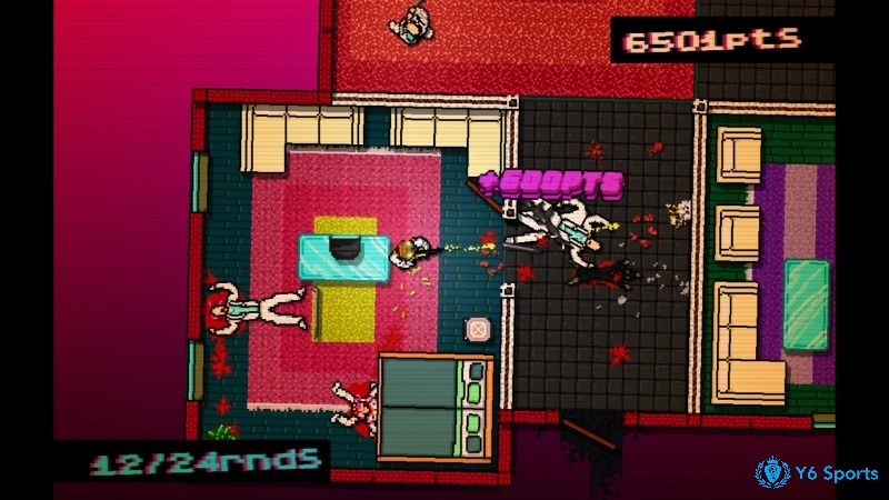 Mỗi màn chơi trong Hotline Miami là một trận chiến sinh tử